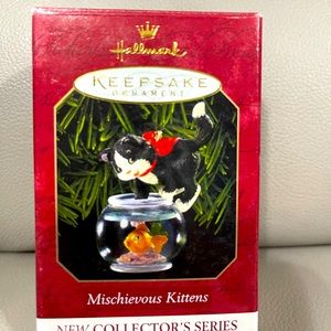 Hallmark Christmas Ornament Mischievous Kitten